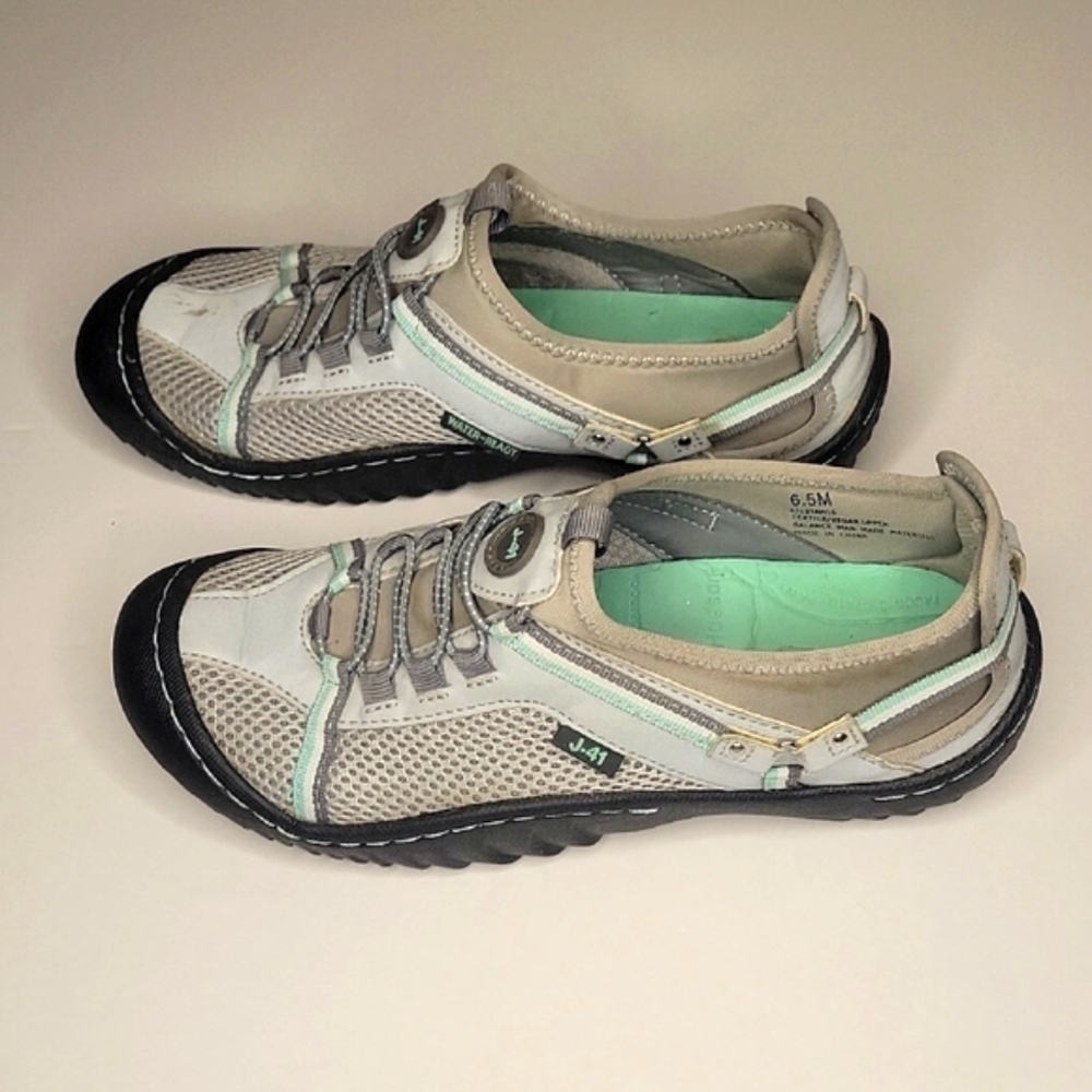 Jeep athletic Shoes, J-41 Light Gray and Black Casual Shoes #7 - Picture 3 of 9